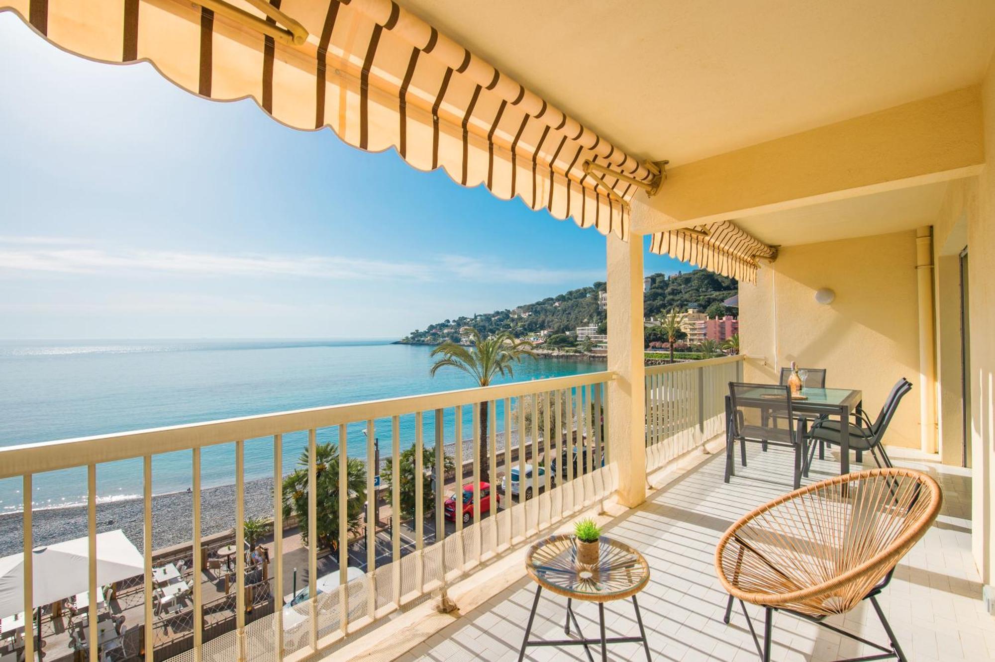 Roquebrune Plage - Terrace Splendid Sea View - BW ภายนอก รูปภาพ