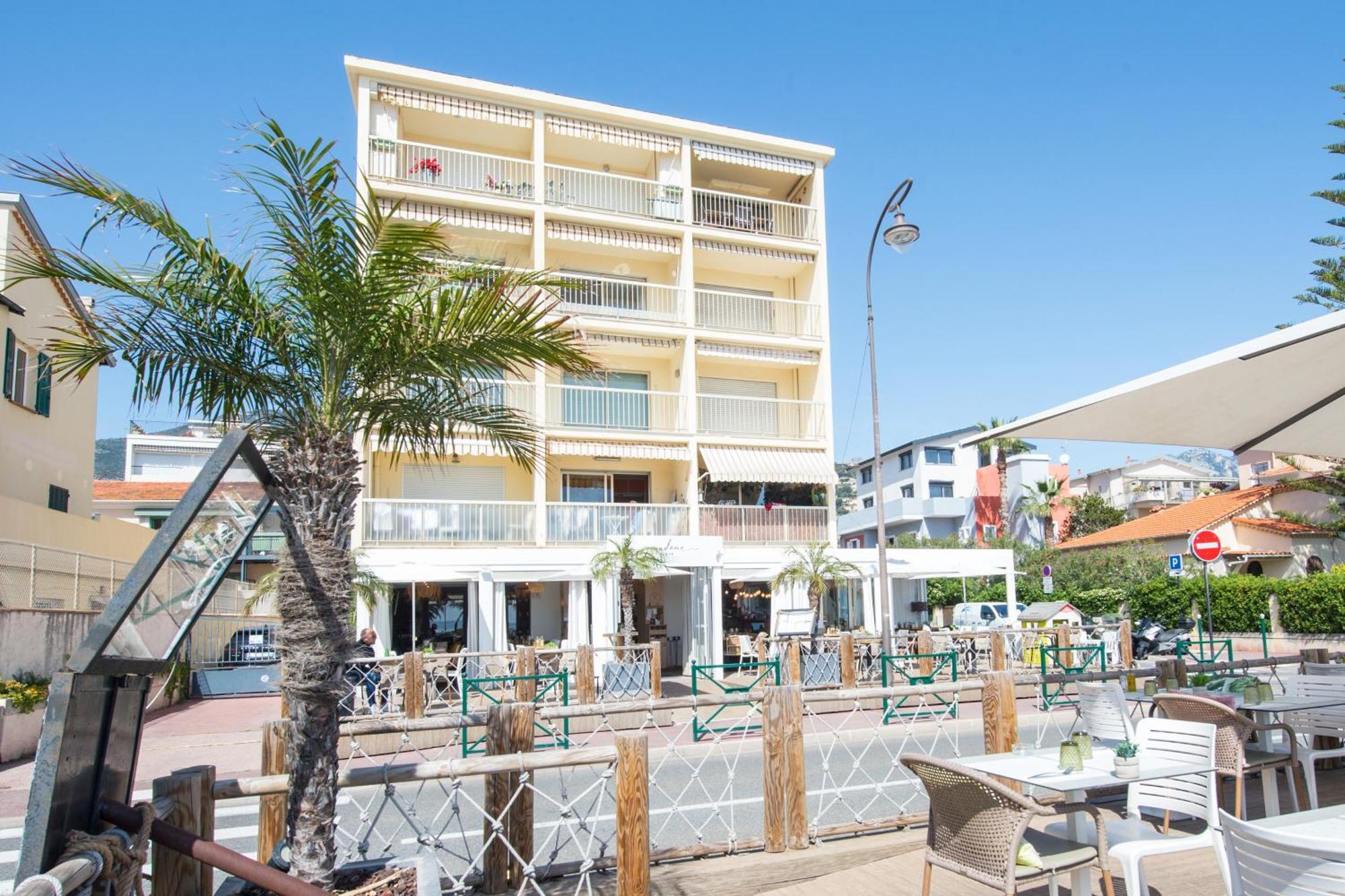 Roquebrune Plage - Terrace Splendid Sea View - BW ภายนอก รูปภาพ