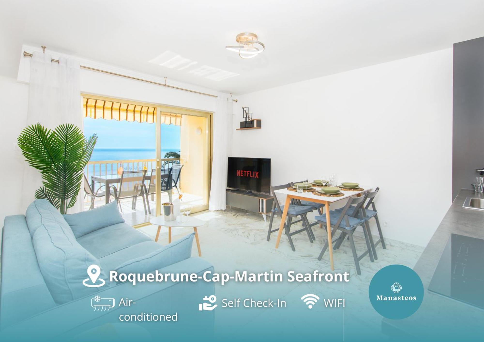 Roquebrune Plage - Terrace Splendid Sea View - BW ภายนอก รูปภาพ